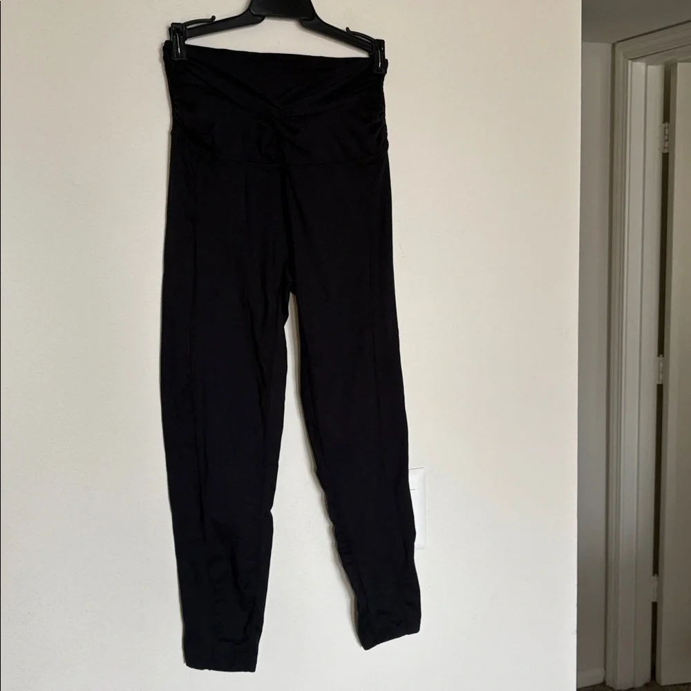 NEW Free People FP Movement Breath Deeper Black High-Waisted Leggings small - Picture 7 of 8
